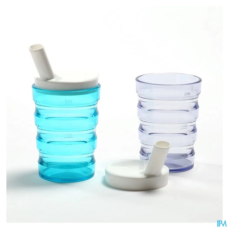 Gobelet Rainures 2 Becs Transp+2 Becs 4+8mm Advys