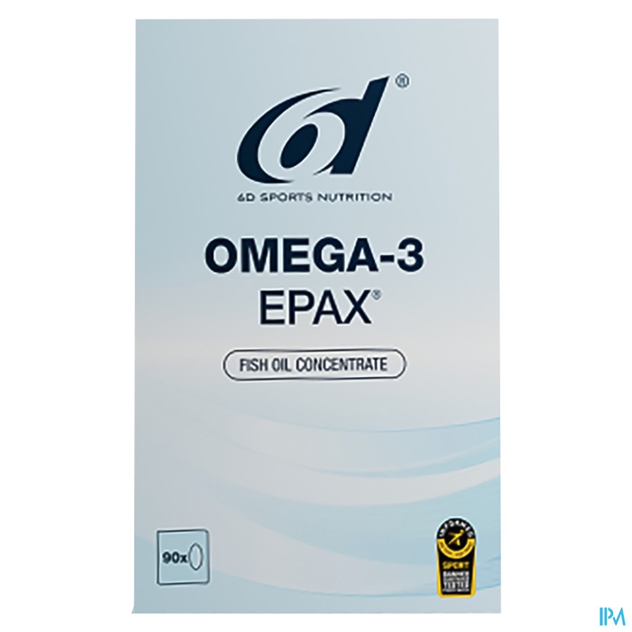 6d Sixd Omega 3 Softgels 90