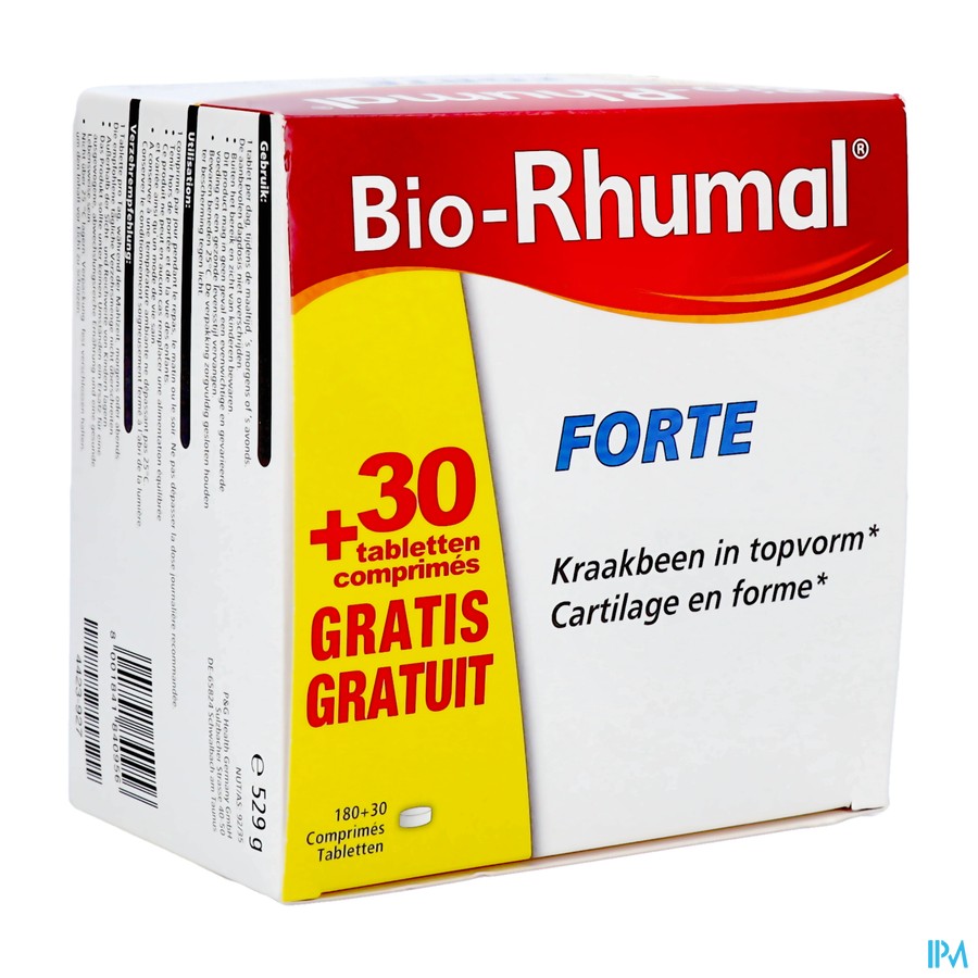 Bio-rhumal Forte Promopack Comp 180+30