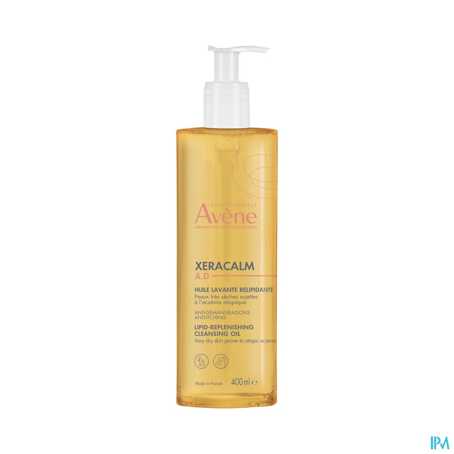 Avene Xeracalm Ad Wasolie Relipiderend 400ml Nf