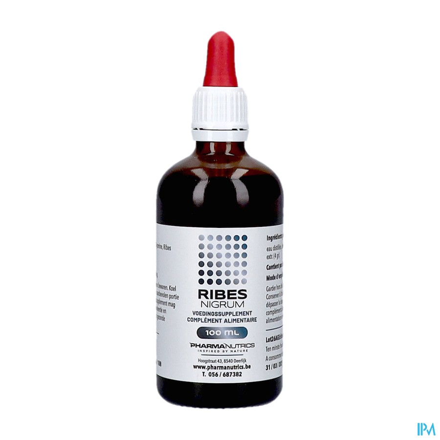 Ribes Nigrum Druppels 100ml Pharmanutrics