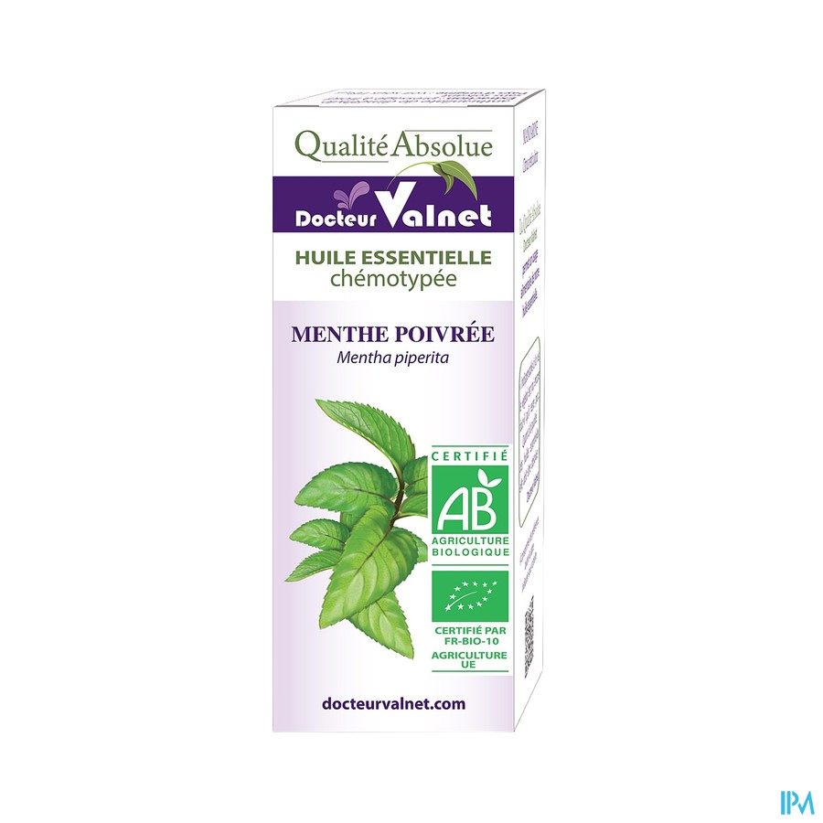 MENTHE POIVR DR VALNET HE BIO 10ML