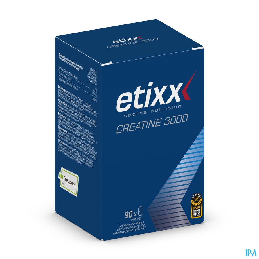Etixx Creatine 3000 90t