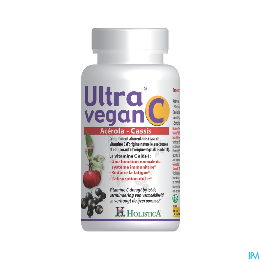 Vitamine C Acerola-cassis Comp 60 Holistica