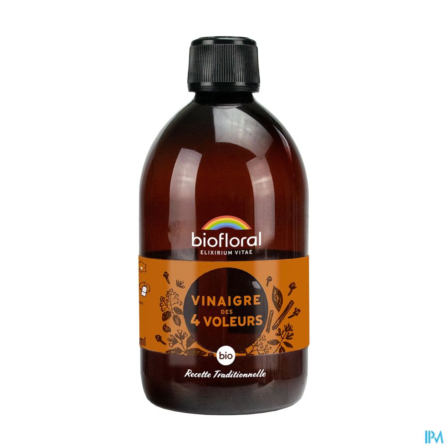 Biofloral Elixir Vinaigre 4voleurs Bio 500ml Rf018