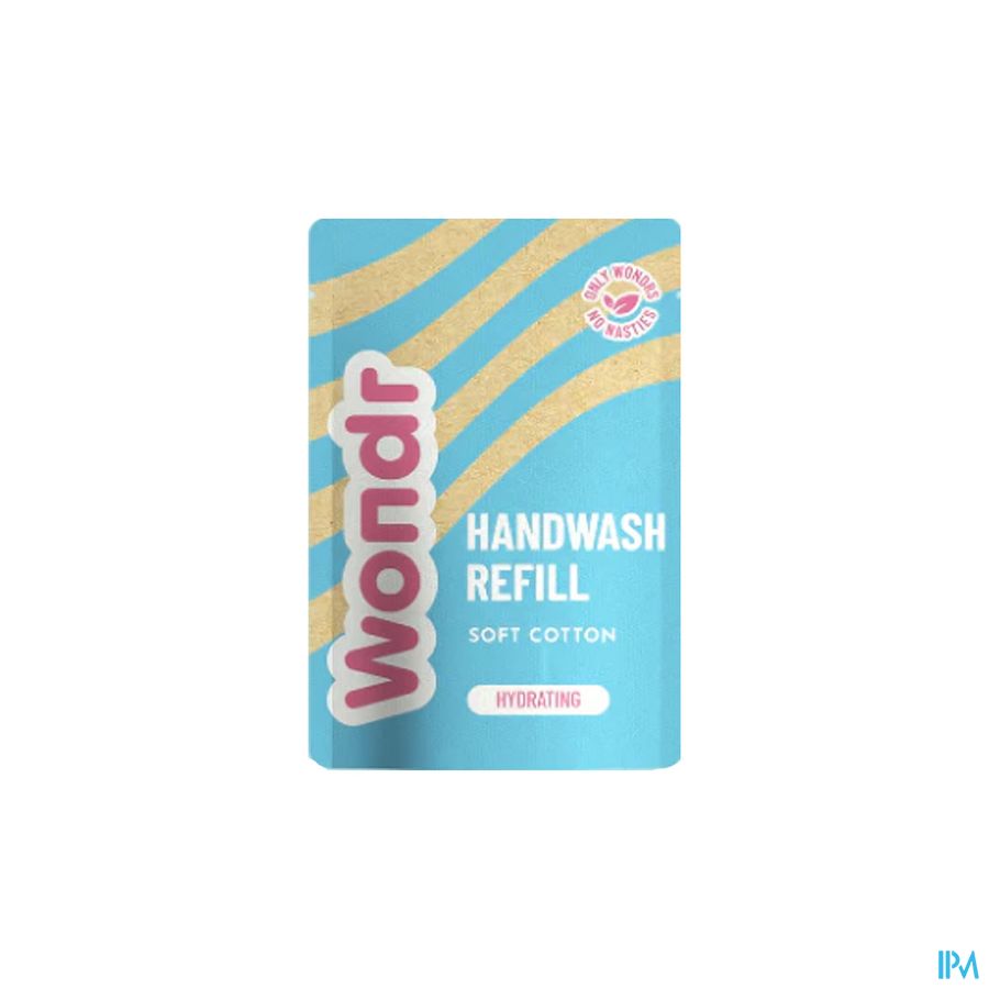 Wondr Savon Mains Soft Cotton Recharge 27g