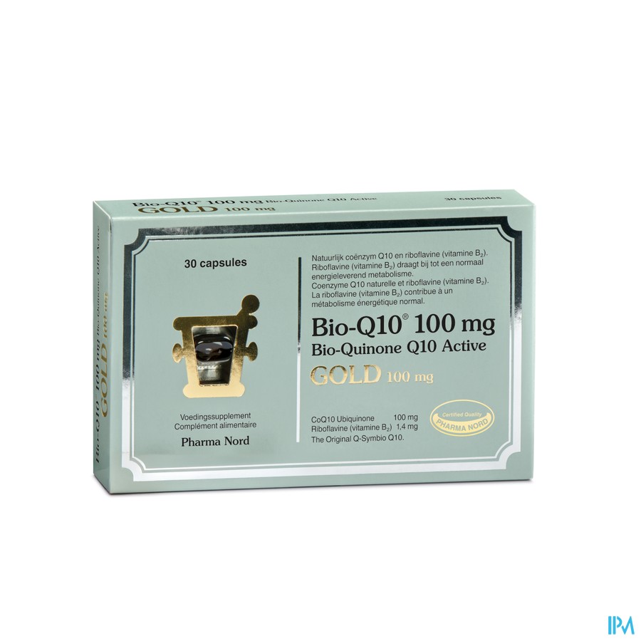 Bio-q10 100mg Gold Caps 30