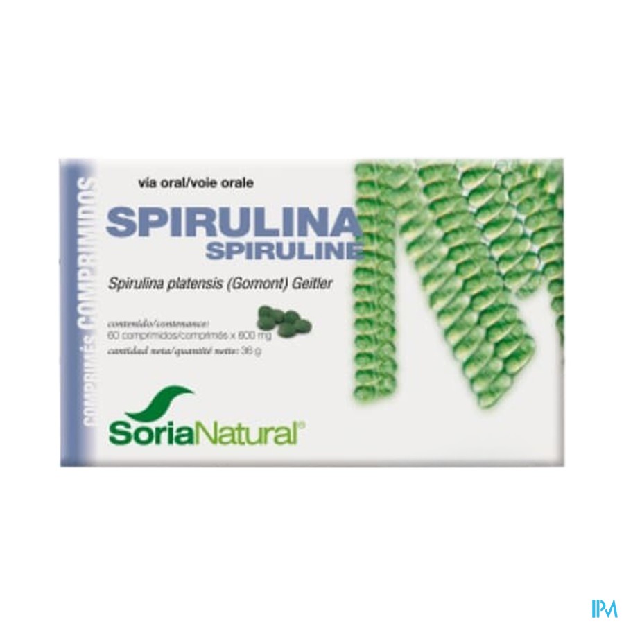 Soria Soricapsule Single N18-s Spirulina Maxima 60