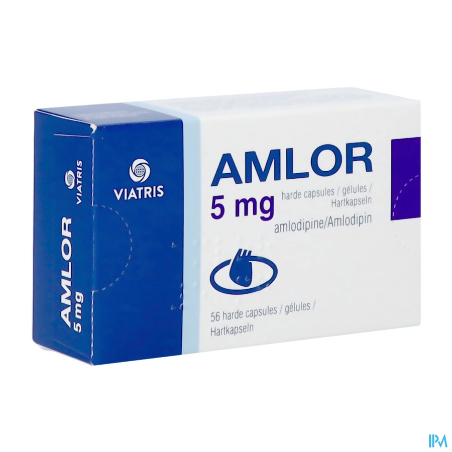 Amlor 5mg Caps 56