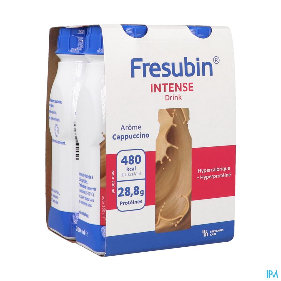 FRESUBIN INTENS DRINK CAPP 4X200ML