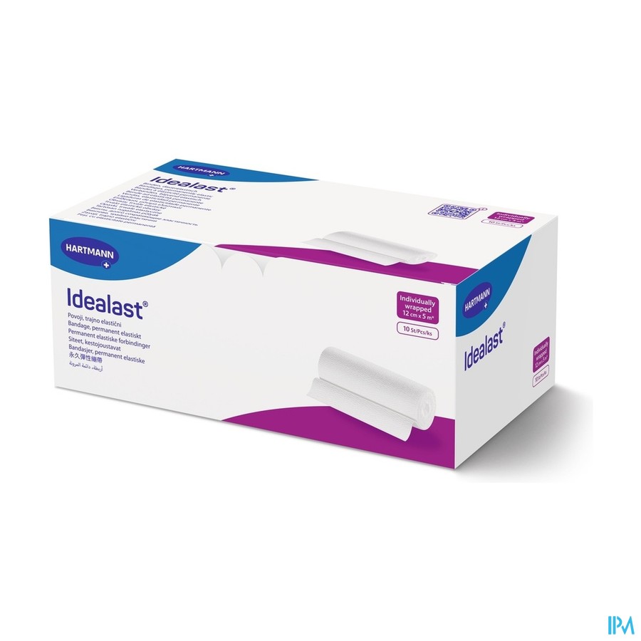 Idealast Hartm + Haakjes Wit 12cmx5m 1 9311463