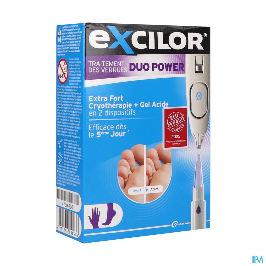 EXCILOR VERRUE DUOPOWER