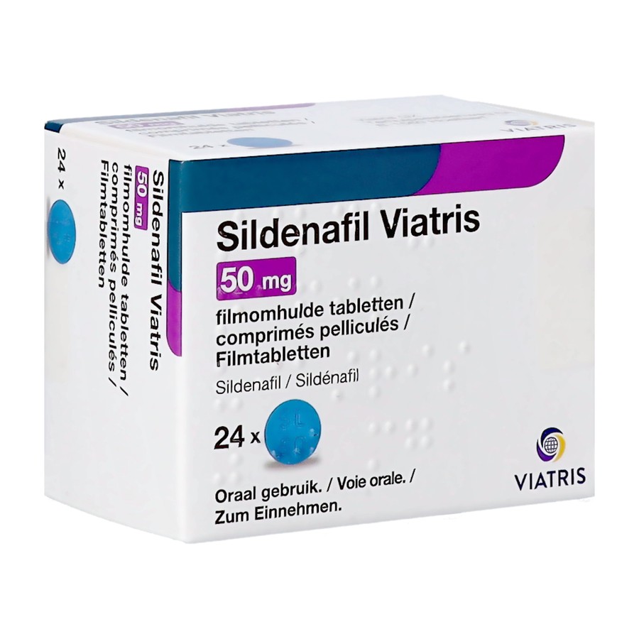 Sildenafil Viatris 50mg Filmomh Tabl 24