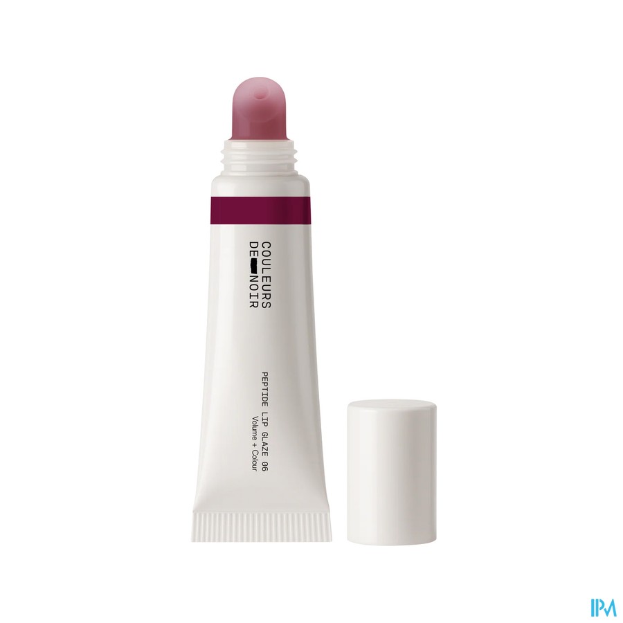Couleurs De Noir Peptide Lip Glaze 06 Velvet Plum