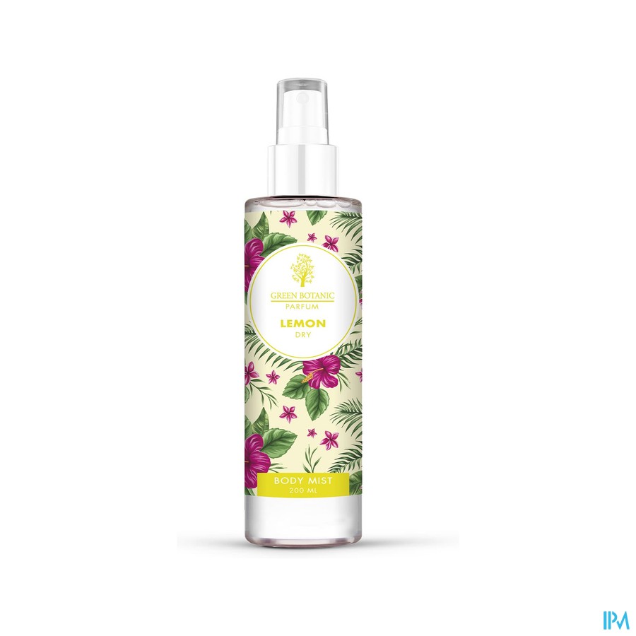 Green Botanic Body Mist Lemon Dry 200ml