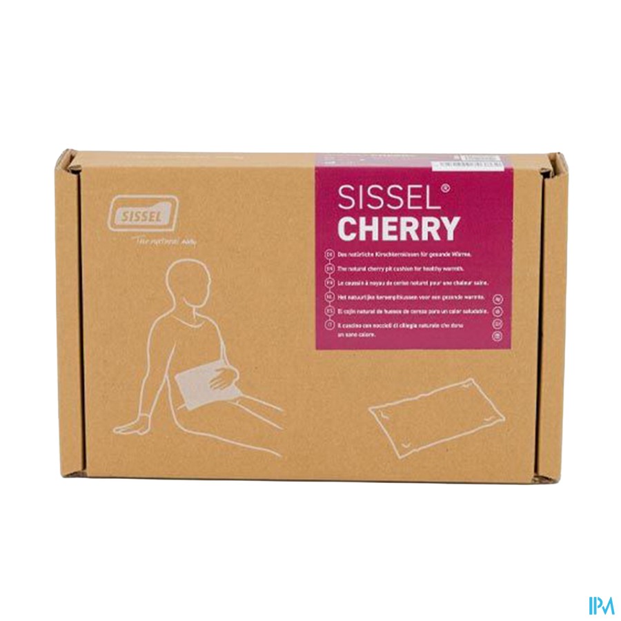 Sissel Cherry Kersenpitkussen 20x40cm Rood