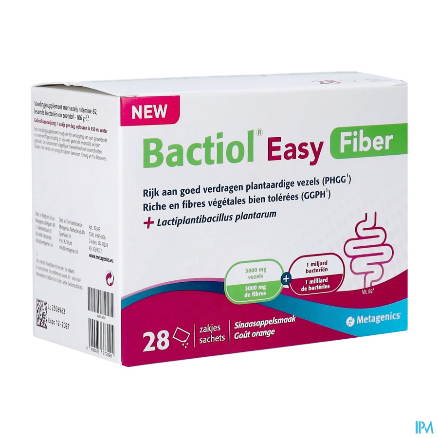 Bactiol Easy Fiber Sach 28 Metagenics