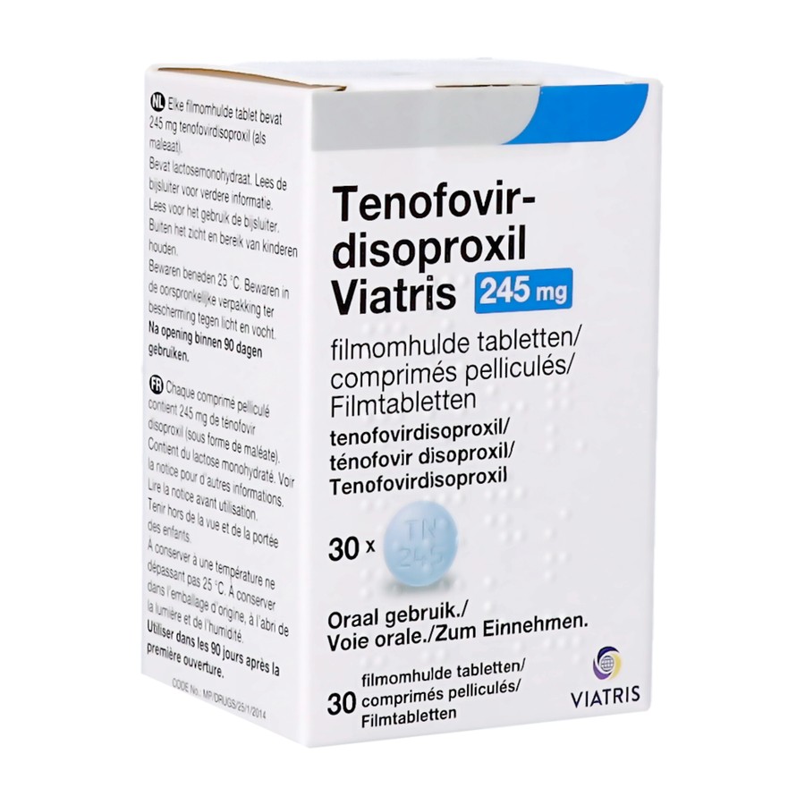 Tenofovir Disoproxil Viatris 245mg Filmomh Tabl 30