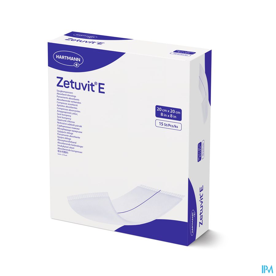 Zetuvit E 20x20cm St. 15 P/s