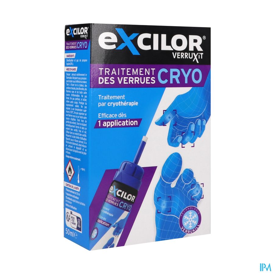 EXCILOR CRYO VERRUE 50ML MDR