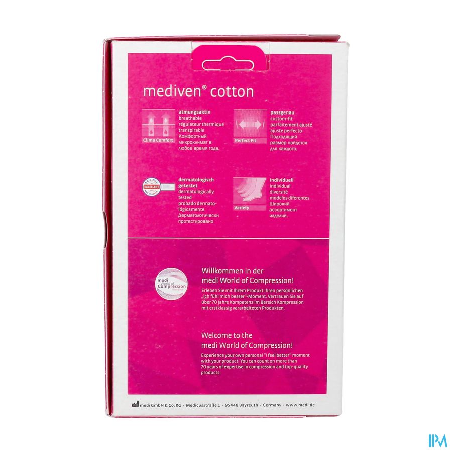 Mediven Cotton Ccl1 Ag/nob O.t. Caramel M5