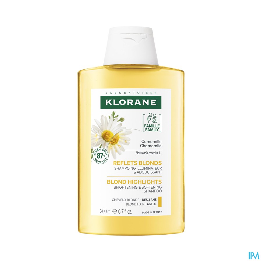 Klorane Capil. Sh Camomille 200ml