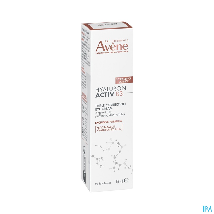Avene Hyaluron Activ B3 Soin Reg.tripl.cor.15ml Nf