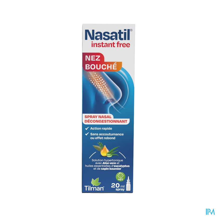 Nasatil Instant Free Spray Nasal 20ml