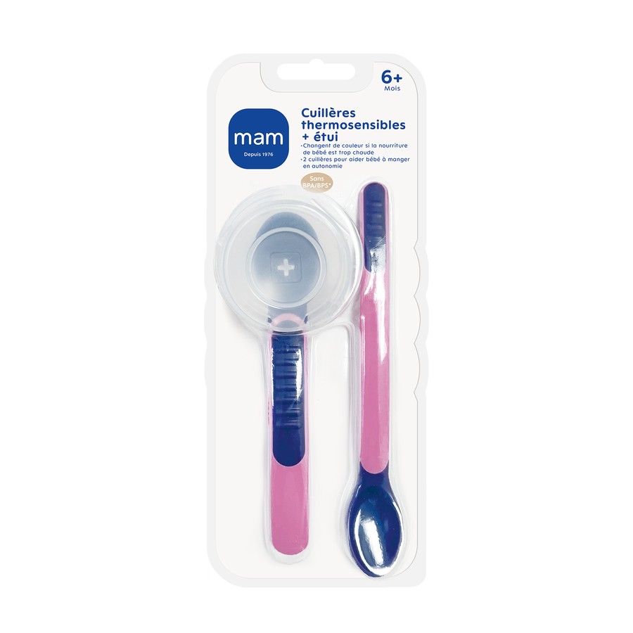 MAM CUILLERE THERMO+ETUI PROTECTX2