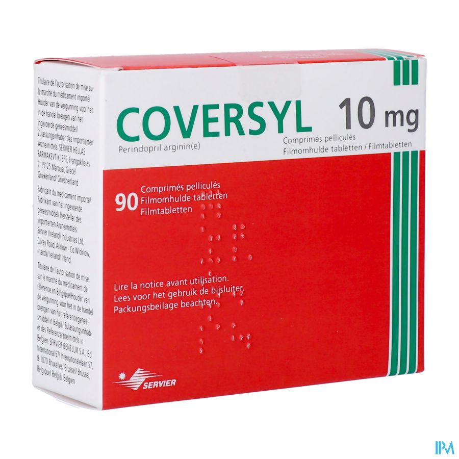 Coversyl 10mg Orifarm Filmomh Tabl 90