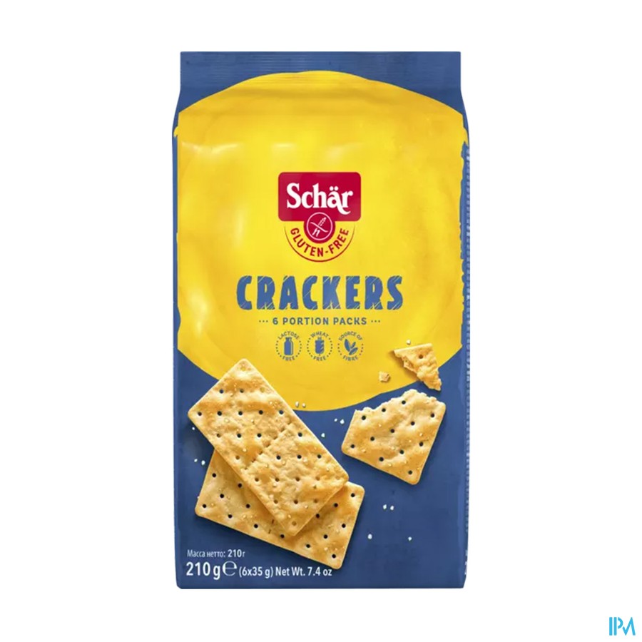 Schar Apero Crackers 210g 6611 Revogan