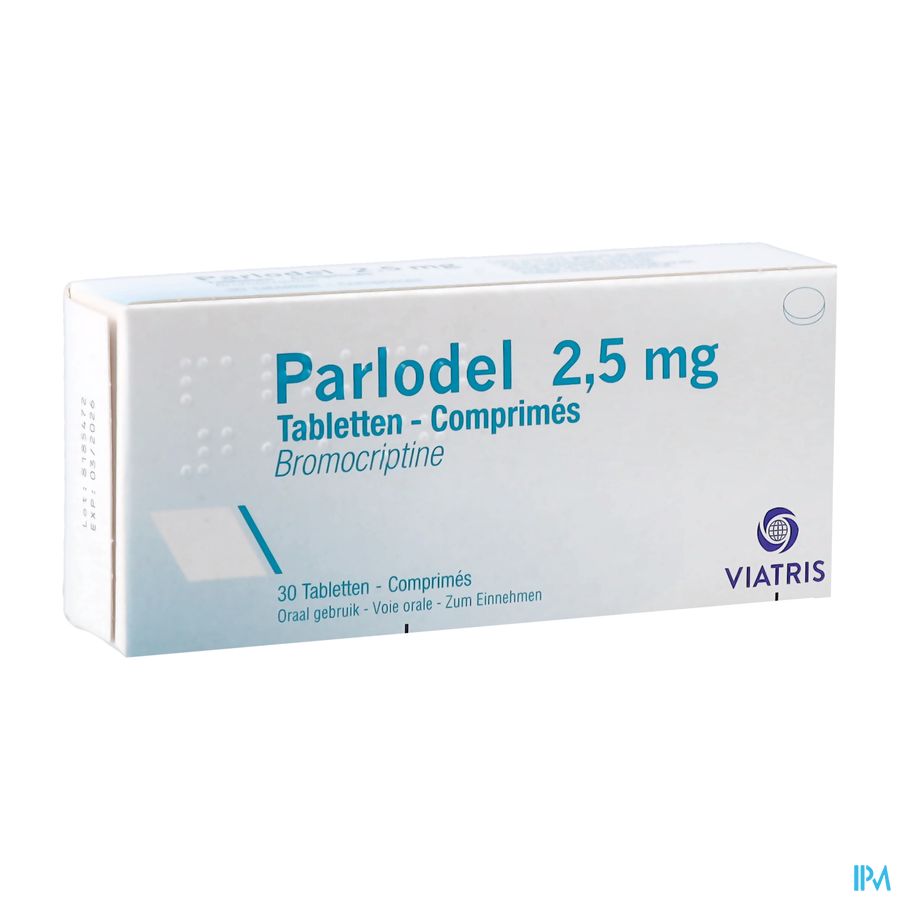 Parlodel Comp 30 X 2,5mg