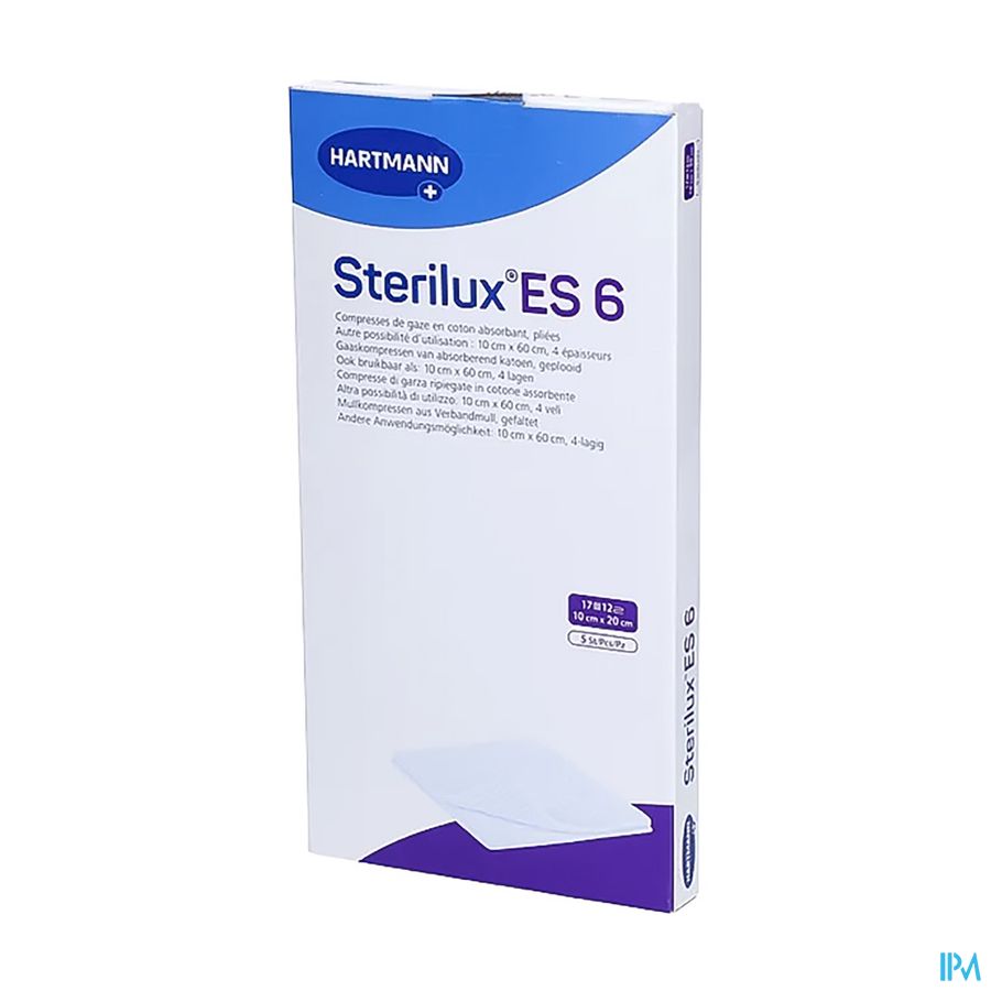 Sterilux Es6 Kp Ster 12pl 10,0x20,0cm 5 4004025