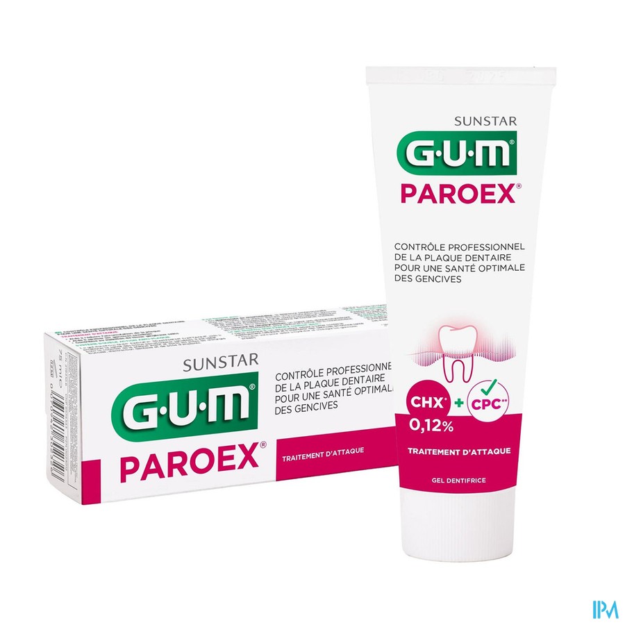 GUM PAROEX DENT ANTIPLAQUE 75ML