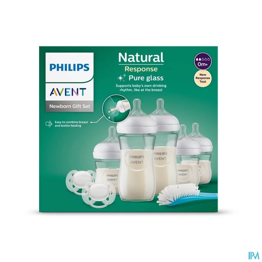 Philips Avent Natural 3.0 Start.set Zuigfles Glas5