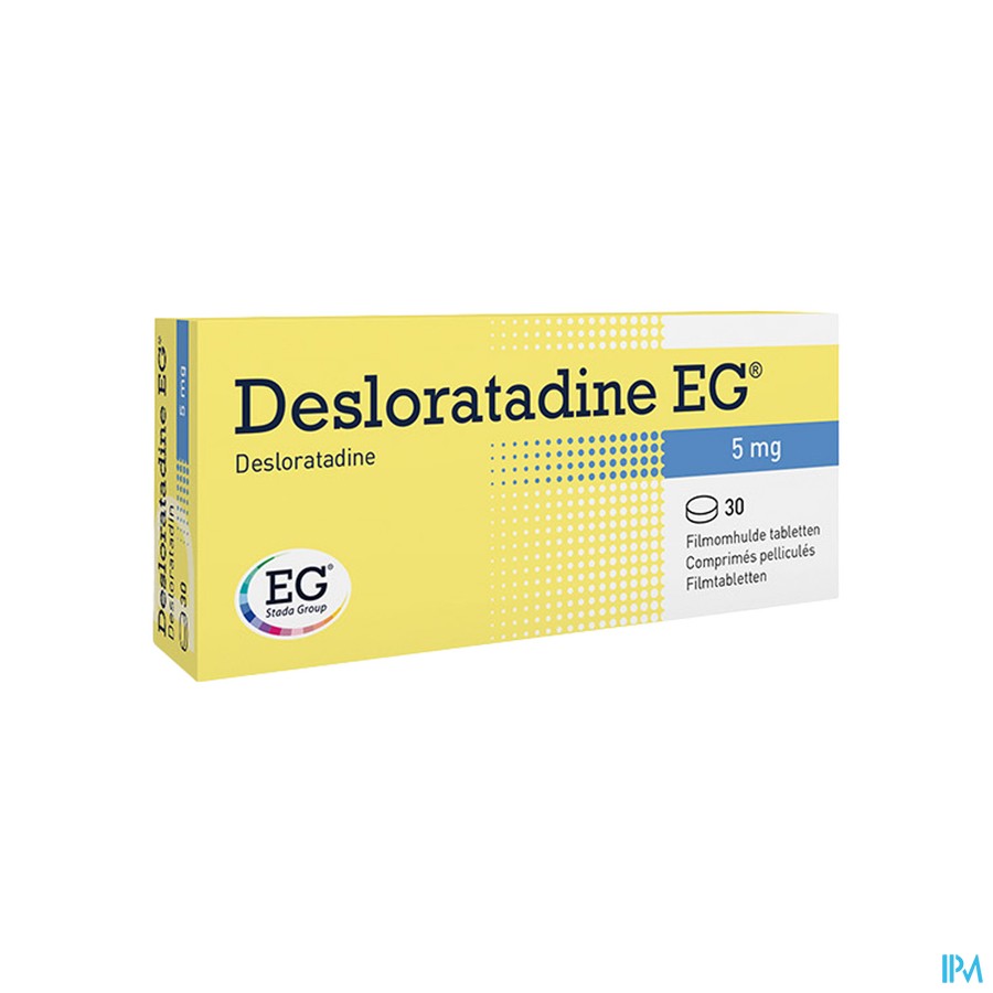 Desloratadine EG  5 Mg Comp Pell  30 X  5 Mg