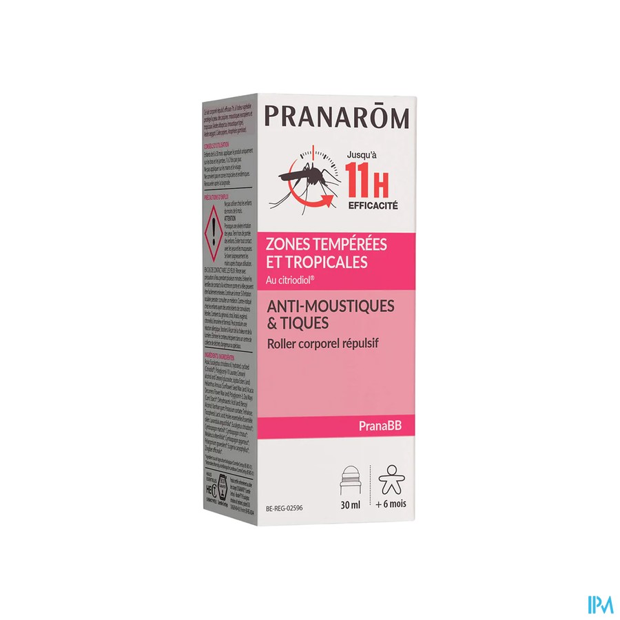 Pranarom Pranabb Roller A/moustiques 30ml