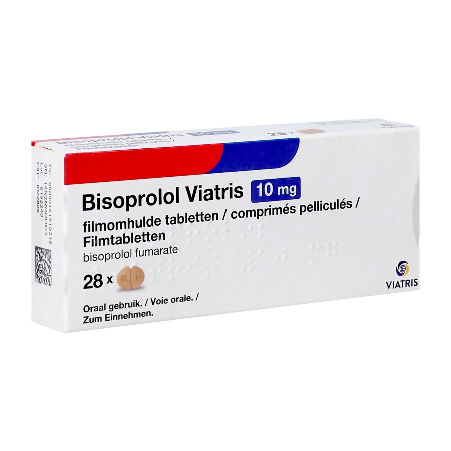 Bisoprolol Viatris 10mg Drag 28