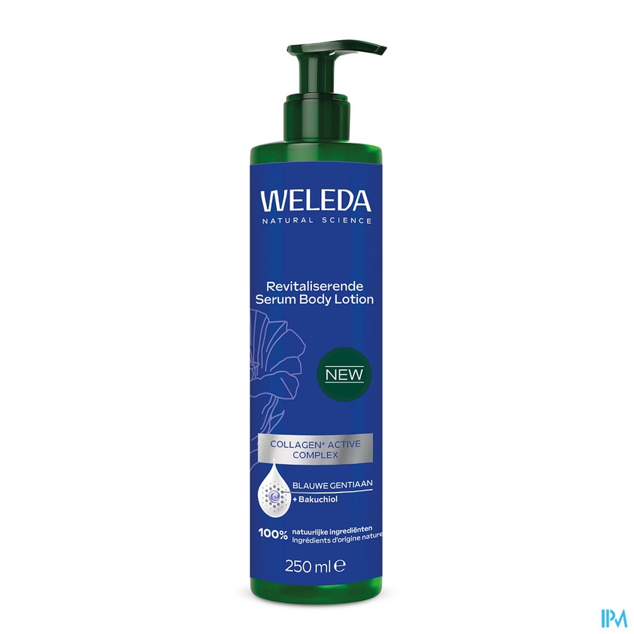 Weleda Revital. Serum Bodylotion Blauw Gent. 250ml