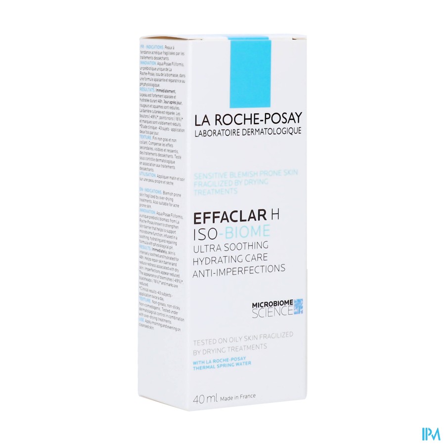 Lrp Effaclar H Isobiome Creme 40ml