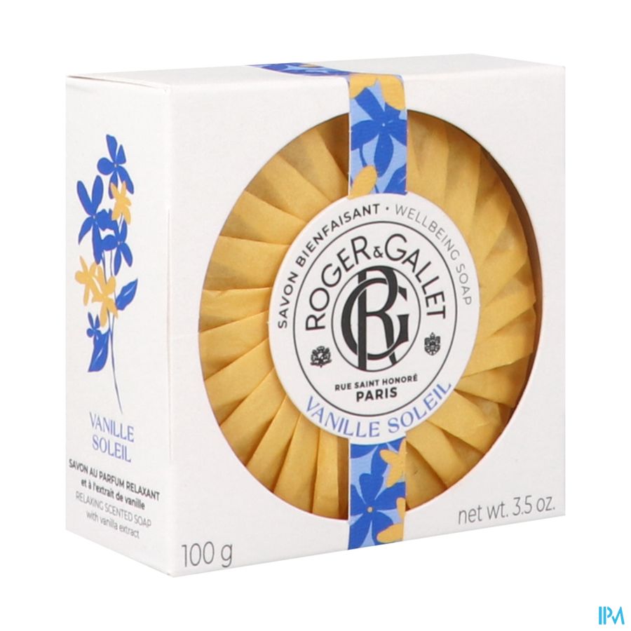 Roger&gallet Vanille Soleil Zeep 100g