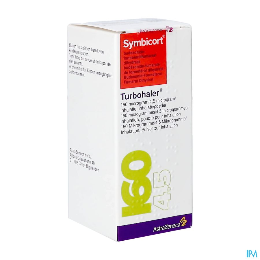 Symbicort Turbohaler 160mcg/4,5mcg Doses 1x120