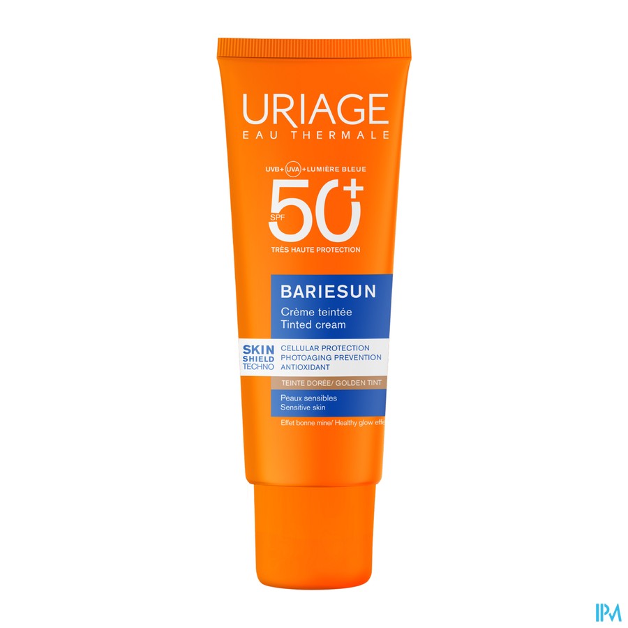 Uriage Bariesun Creme Teintee Ip50+ Doree 50ml Nf