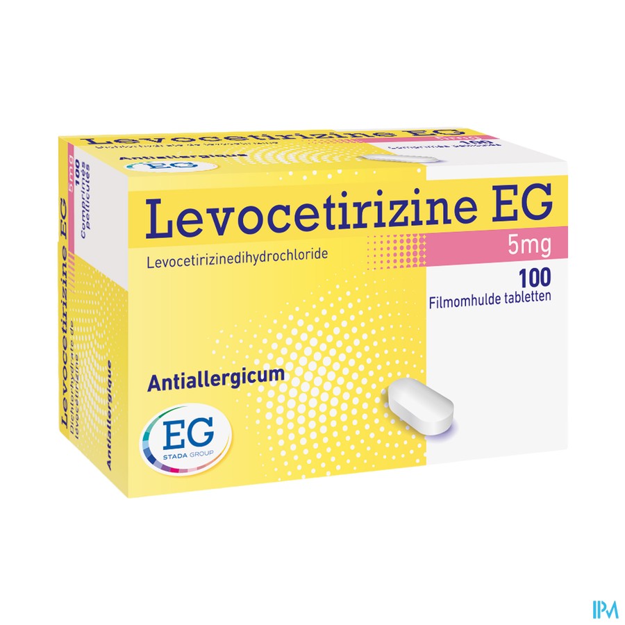 Levocetirizine EG 5 Mg Filmomh Tabl 100