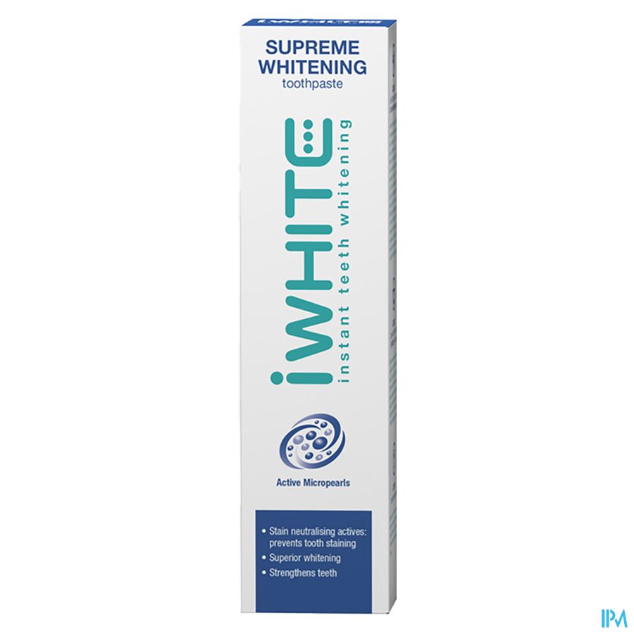 Iwhite Supreme Whitening Tandpasta Tube 75ml 2