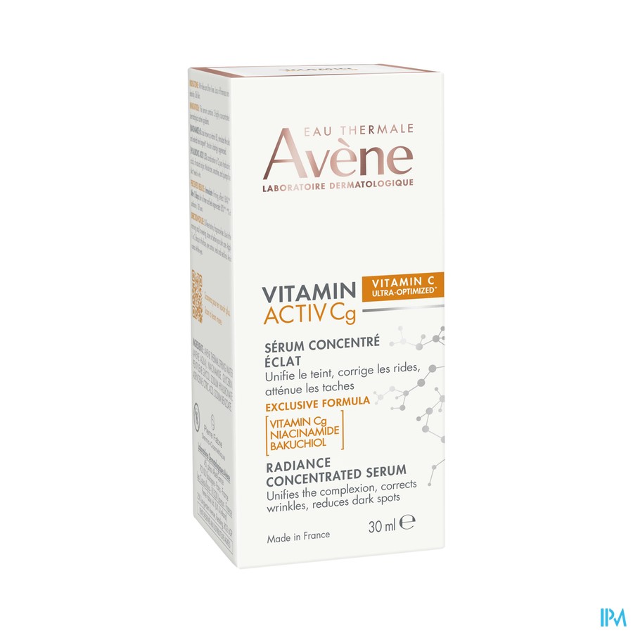 Avene Vitamine Activ Cg Corr.serum Stral Teint30ml