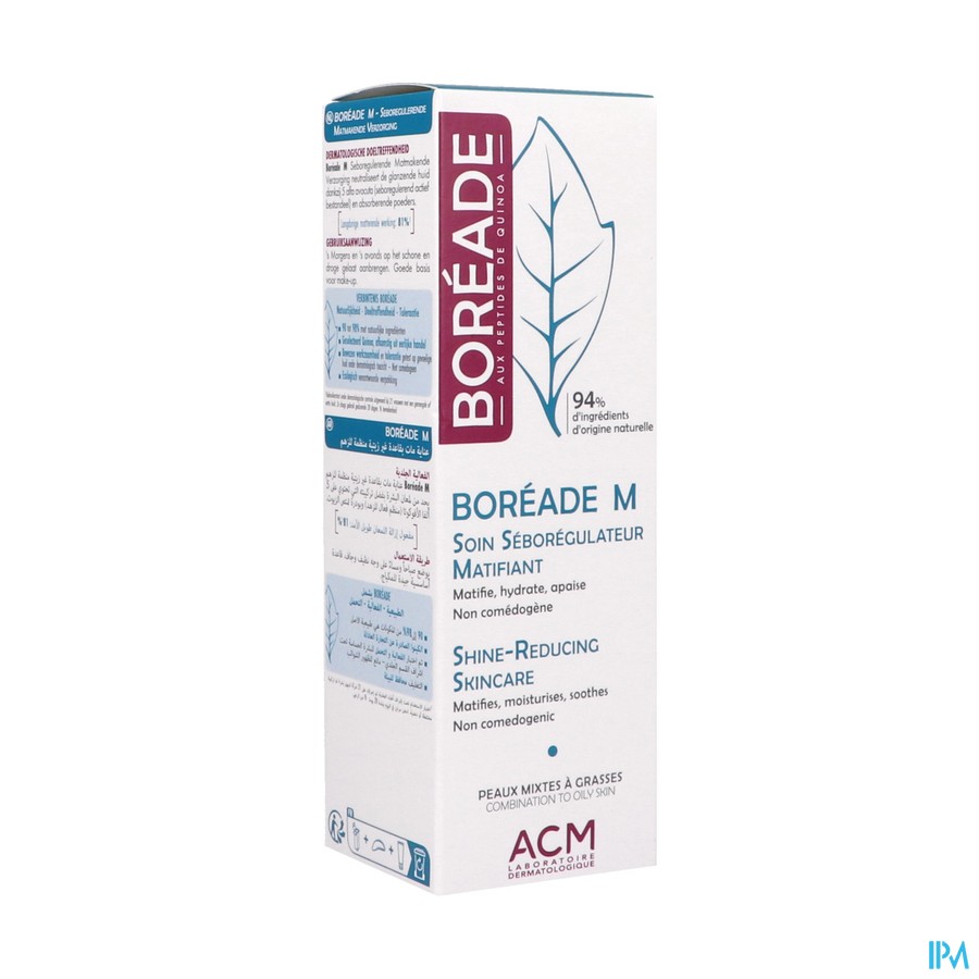 Noviderm Boreade M Soin Seboregul. Matif. Cr 40ml