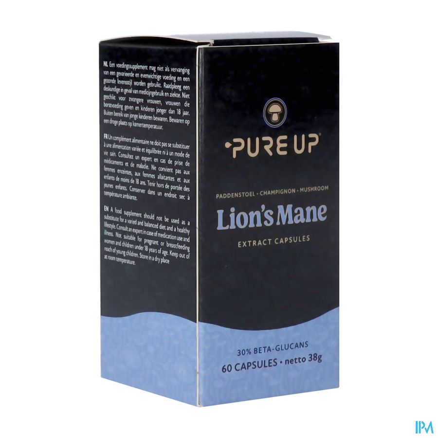 Pure Up Lion Mane Caps 60