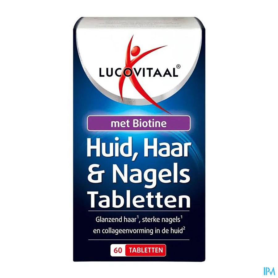 Lucovitaal Huid Haar Nagels Comp 60