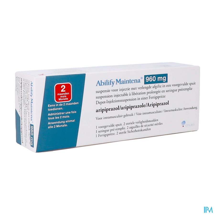 Abilify Maintena 960mg Susp Inj Voorgev.spuit3,2ml
